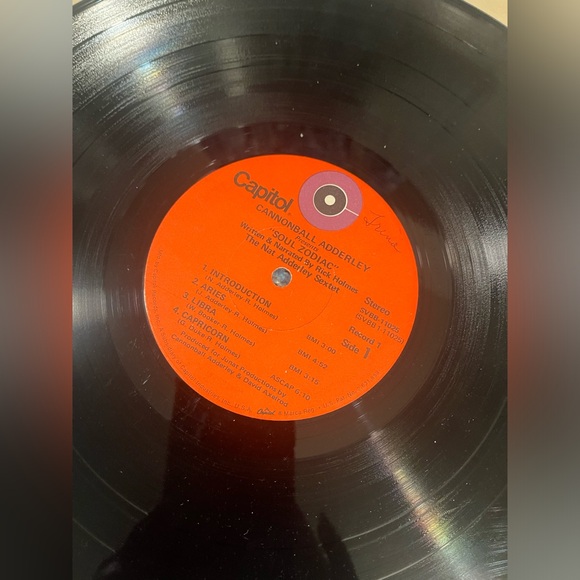 Vinyl Soul zodiac Rare Cannonball Adderley/Rick Holmes 2 record set VG+ 1972 HTF - Picture 9 of 9